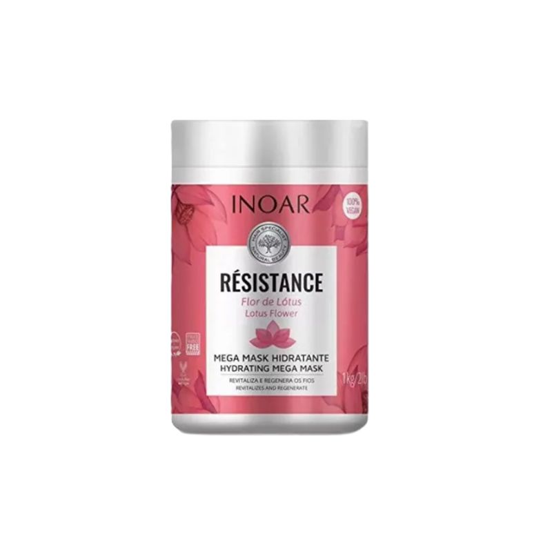 INOAR - Inoar Mascara Hidratante Resistance Flor De Lotus 1kg