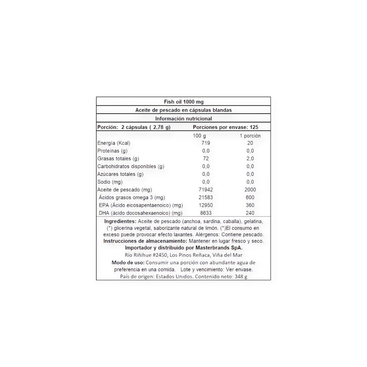 NATURE'S TRUTH - OMEGA 3 FISH OIL 2000MG 250 CAPS - NATURE'S TRUTH