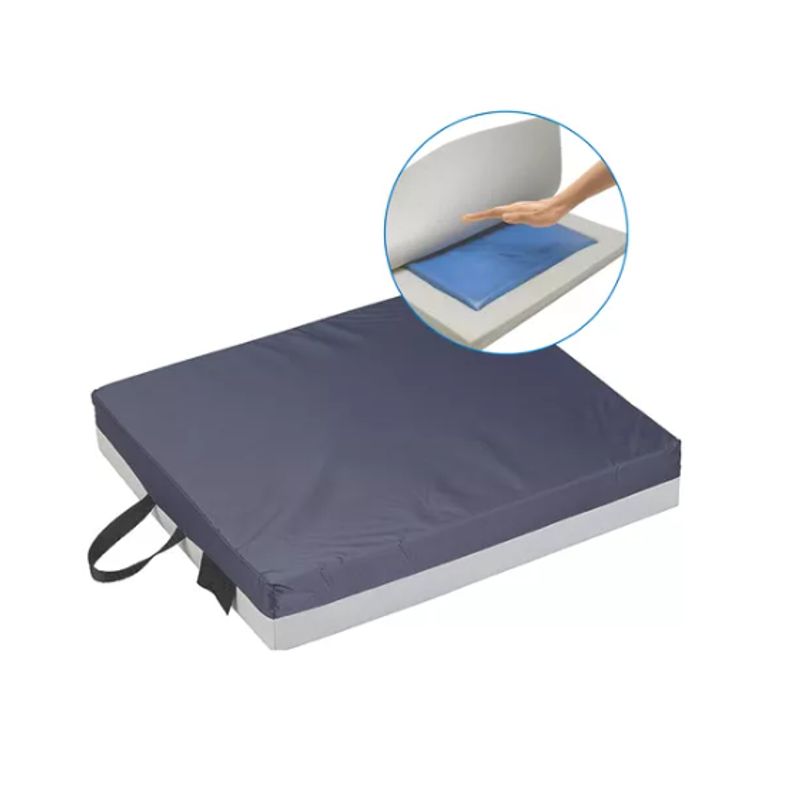 GENERICO - Cojin De Gel Antiescaras Para Sillas De Ruedas Azul