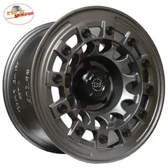 GENERICO - Juego 4 Llantas 17X9″ 5X130 ET:-12 C.B:84-Rey Del Neumático
