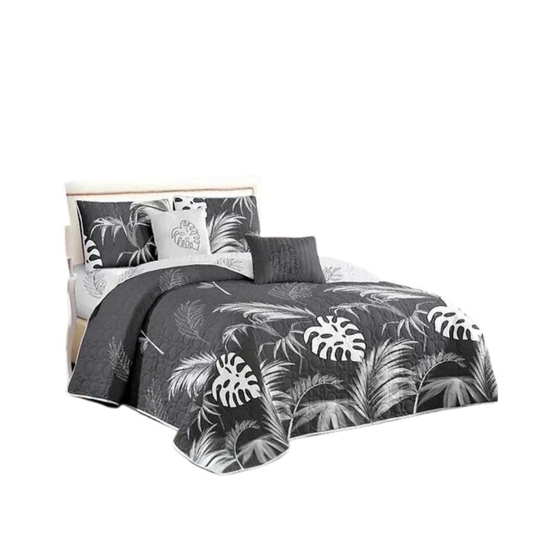 GENERICO - Cubrecama Tela Quilt De Verano 2 Plazas Diseño Estampado