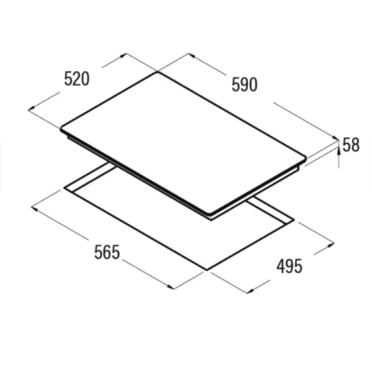 CATA - Encimera Vitro inducción I6104 BK