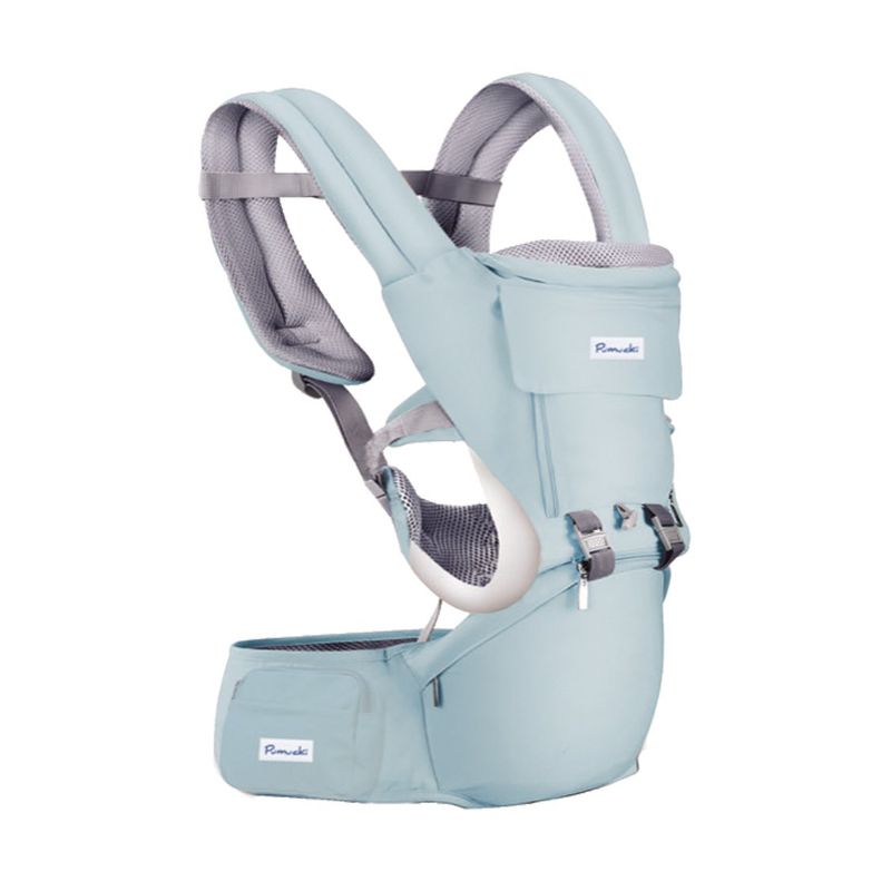 PUMUCKI - Porta Bebé Ergonómico 6 Posiciones Verde Pumucki