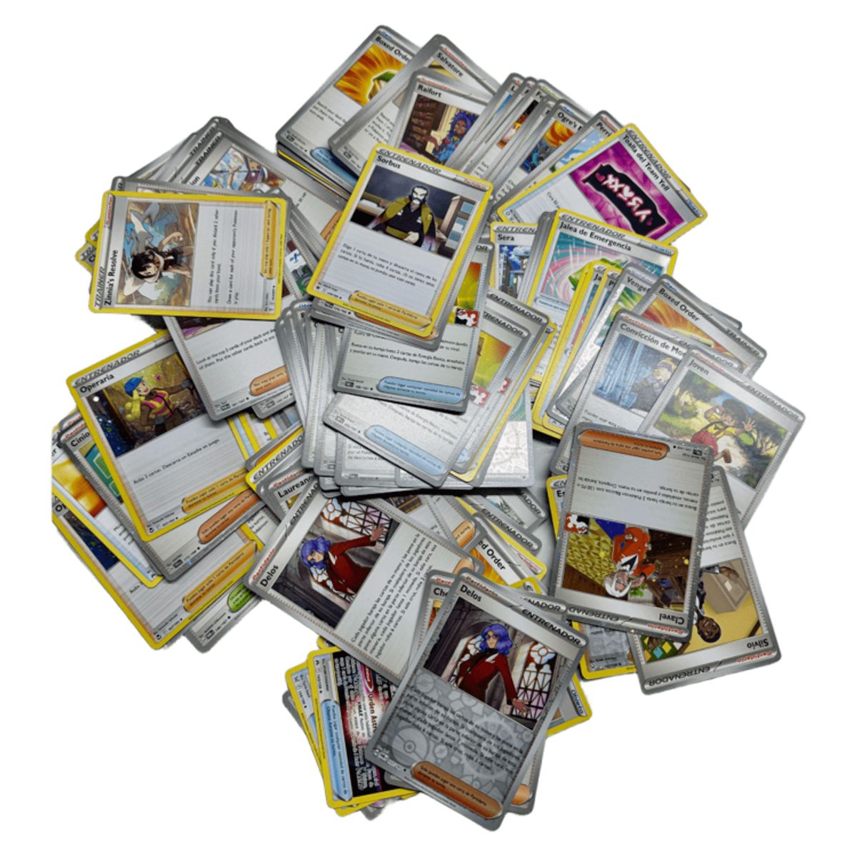 POKEMON - Cartas Pokemon Originales 50 Entrenadores Sin Repetir