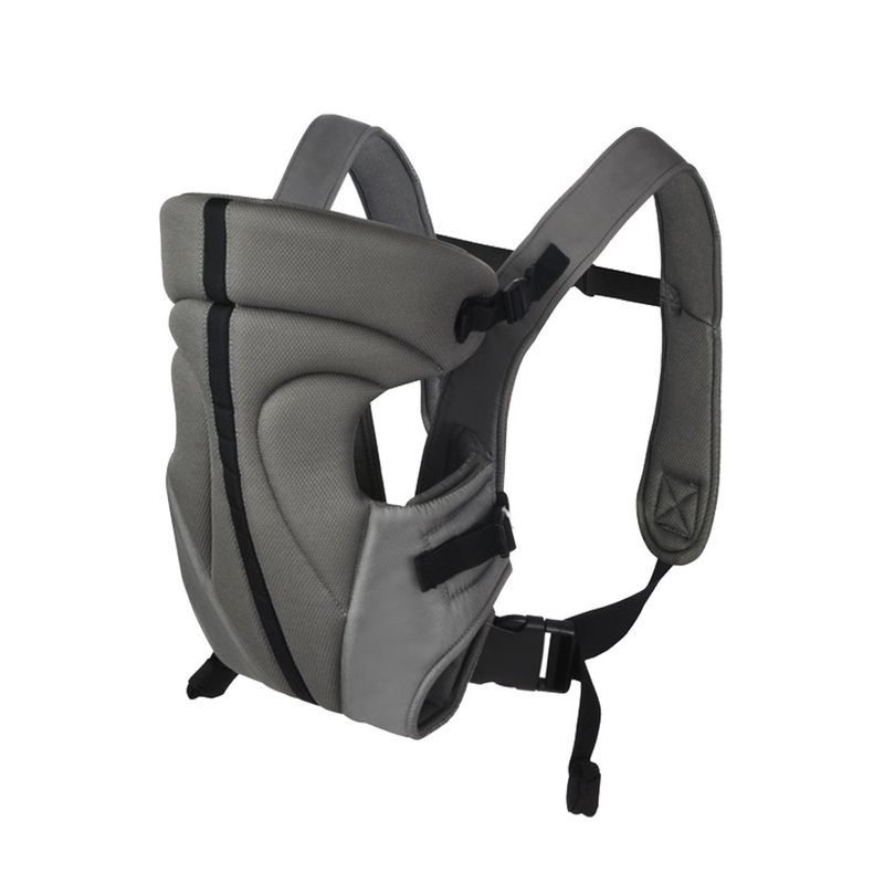 PUMUCKI - Porta Bebé Unisex 3 Posiciones Gris Pumucki