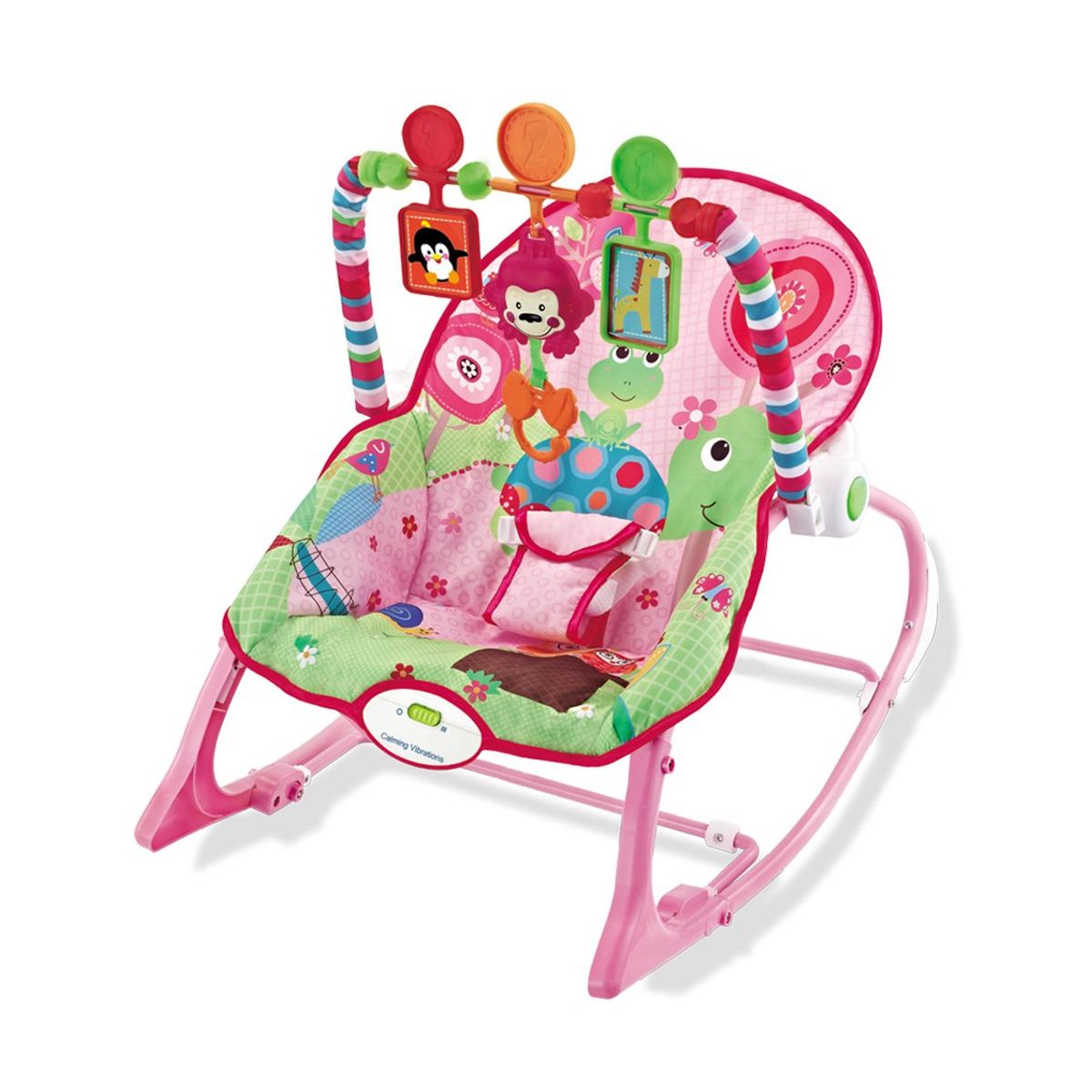 PUMUCKI - Silla Nido Mecedora Rosada Pumucki