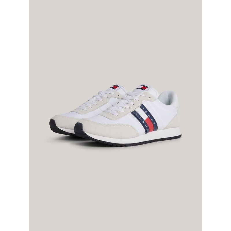 TOMMY HILFIGER - Zapatillas Essential Con Logo Blanco Tommy Hilfiger