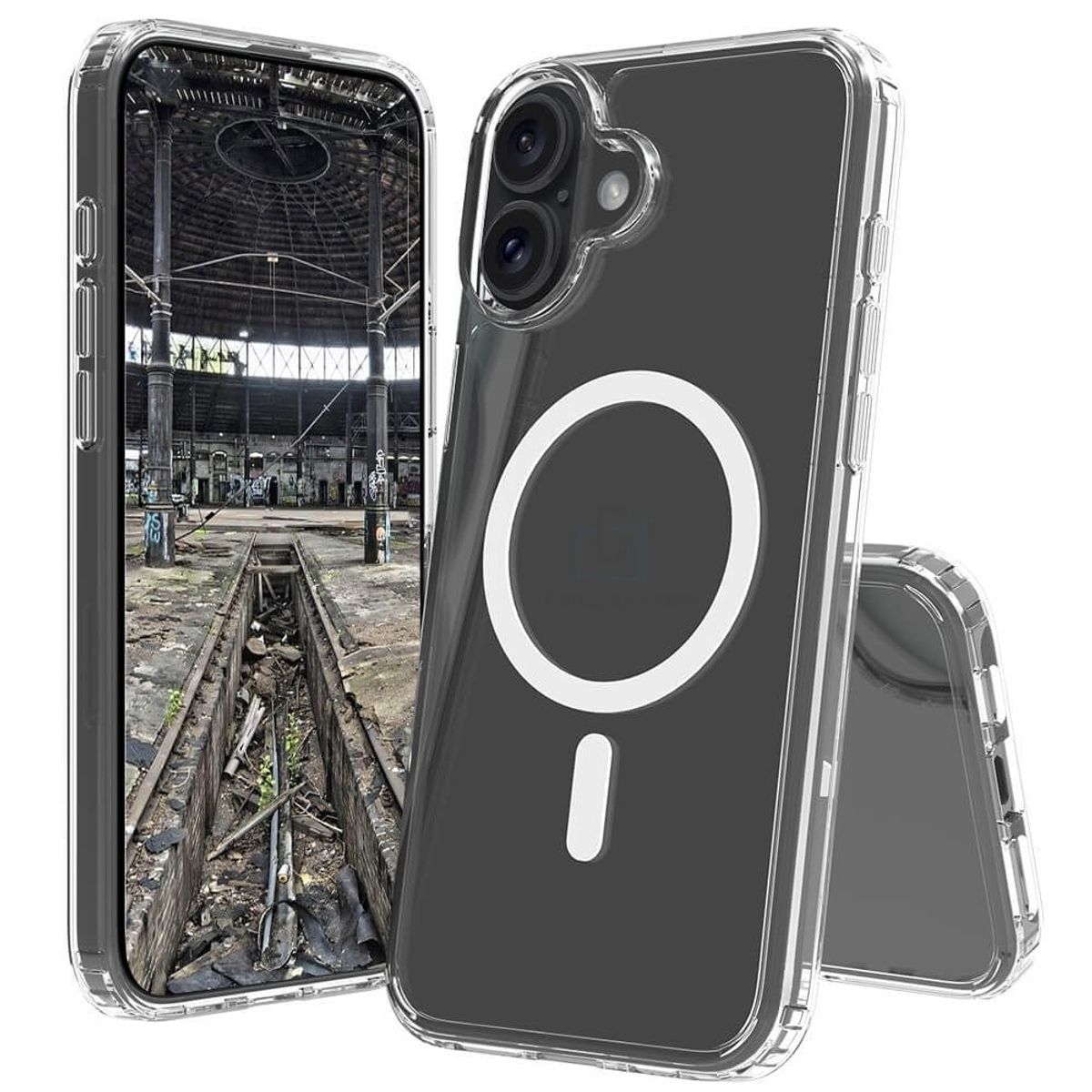 GENERICO - Carcasa Transparente Con Magsafe Para iPhone 16 Plus