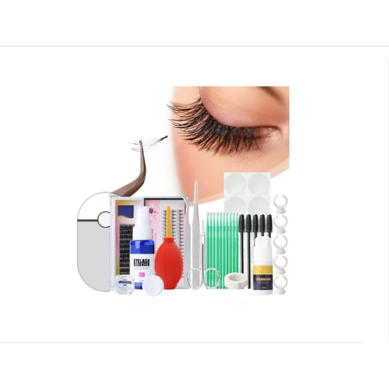 GENERICO - Kit Profesional Extensiones De Pestañas