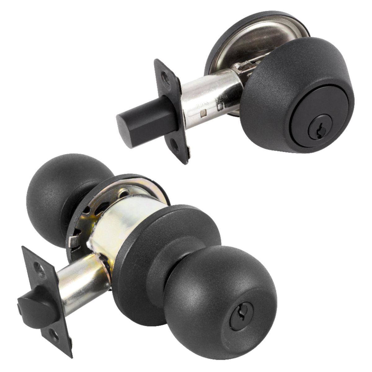 YALE - Cerradura Ball Acceso + Cerrojo Igualado