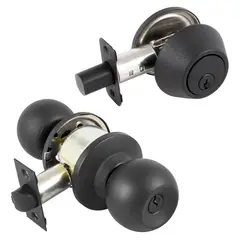 YALE - Cerradura Ball Acceso + Cerrojo Igualado