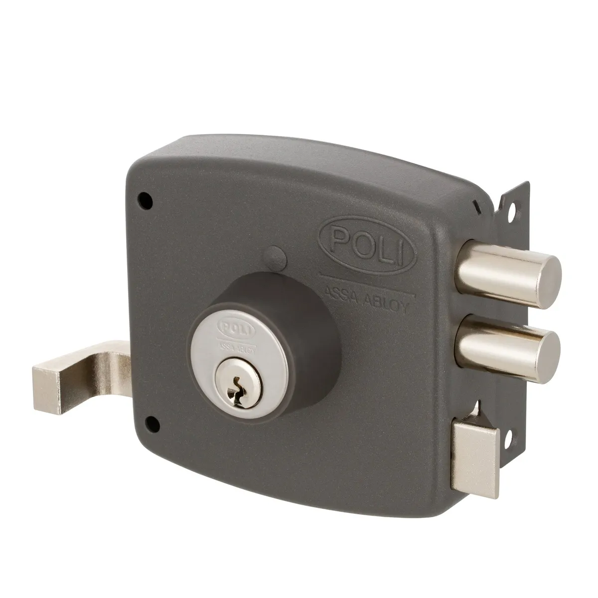 POLI - Cerradura Sobreponer POLI Chilena 2010 con Caja Reja