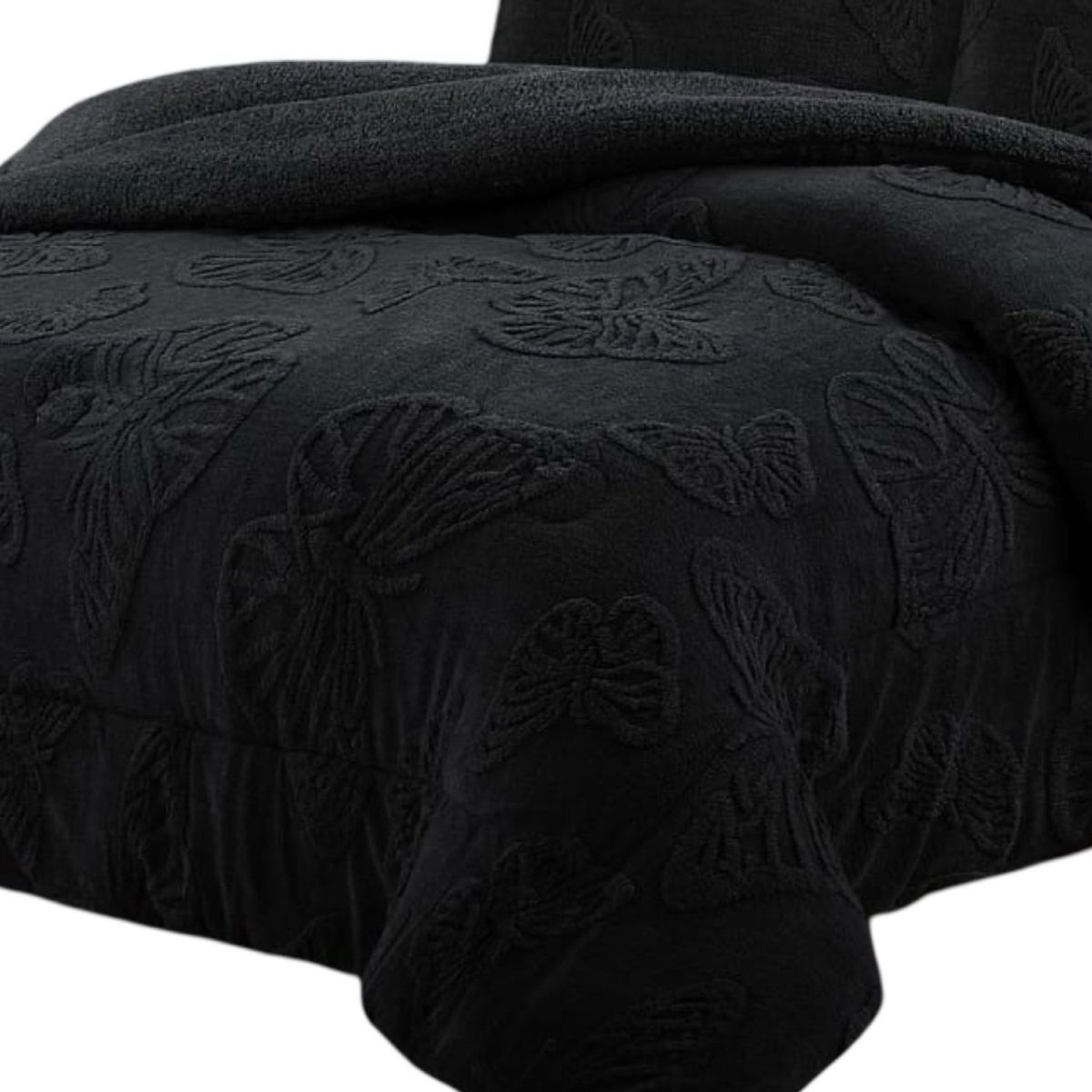 GENERICO - Cobertor 2 Plazas Chiporro Mariposas Invierno M8