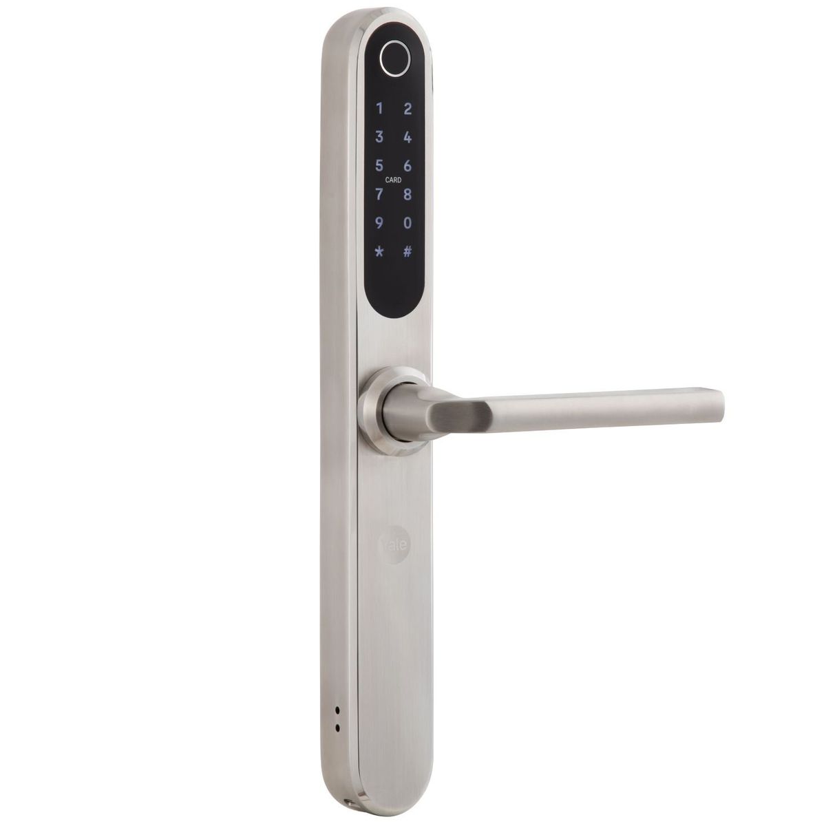 YALE - Cerradura Digital Yale YSD100 B35 Níquel Códigos/Tarjetas