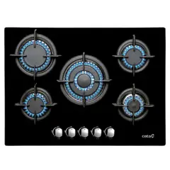 CATA - Encimera a Gas L 7005 CI negro