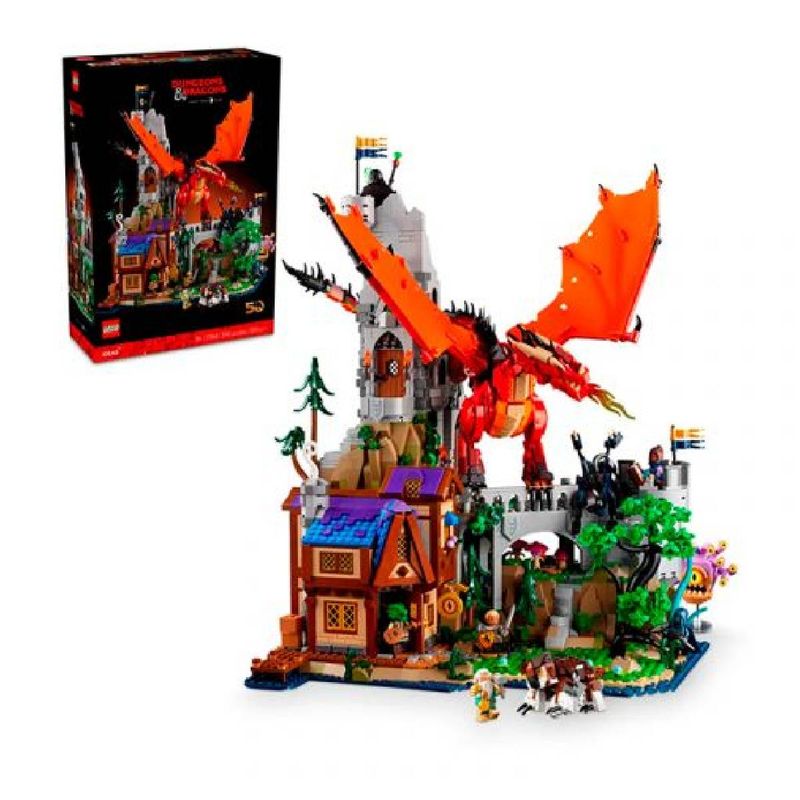LEGO - lego Ideas: Dungeons & Dragons Aventura Dragón Rojo 21348