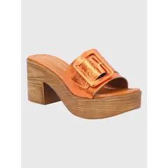 HUSH PUPPIES - Sandalia Naranja Mujer Donnias