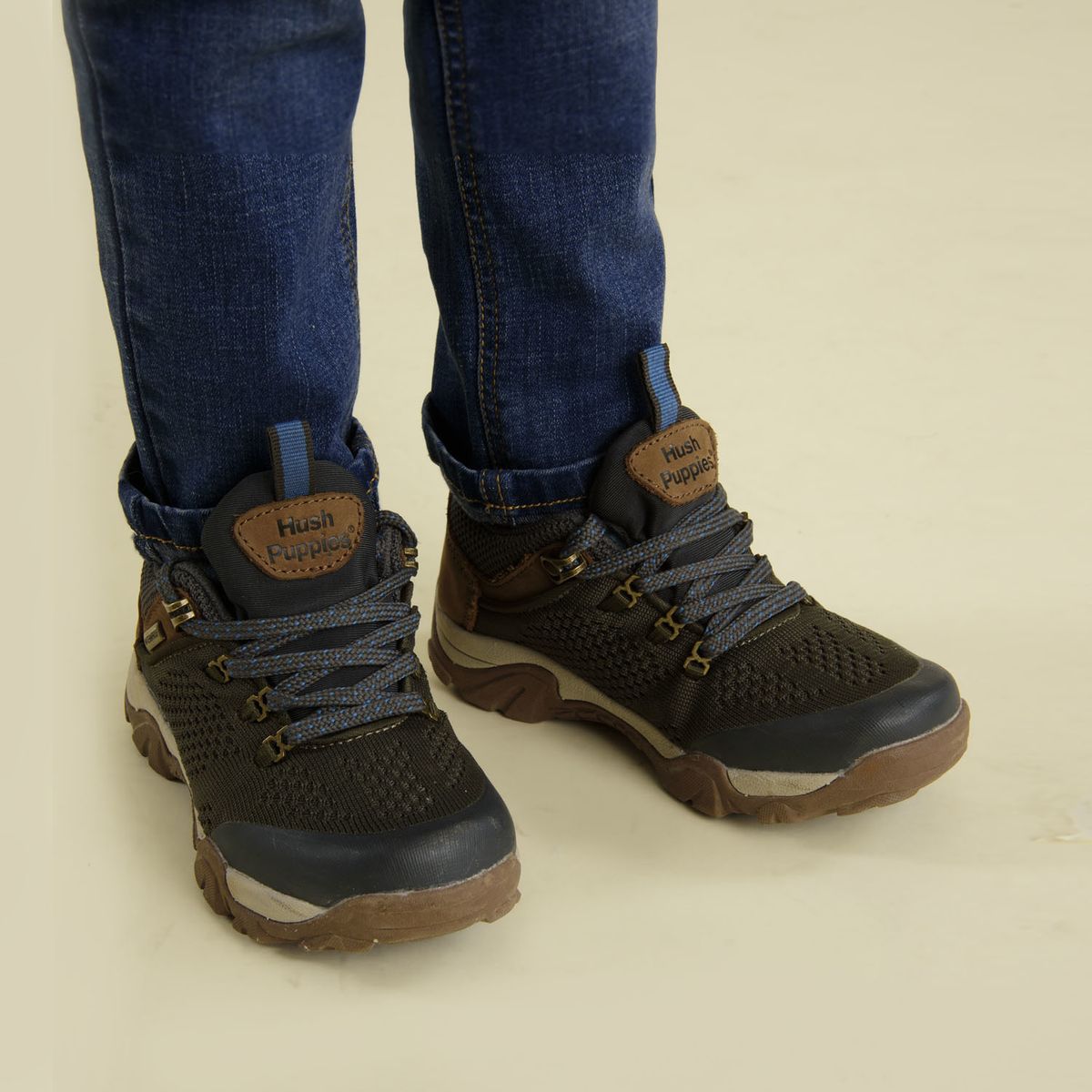 HUSH PUPPIES - Zapatilla Verde Niño Nikiro-K [26-29] HUSH PUPPIES