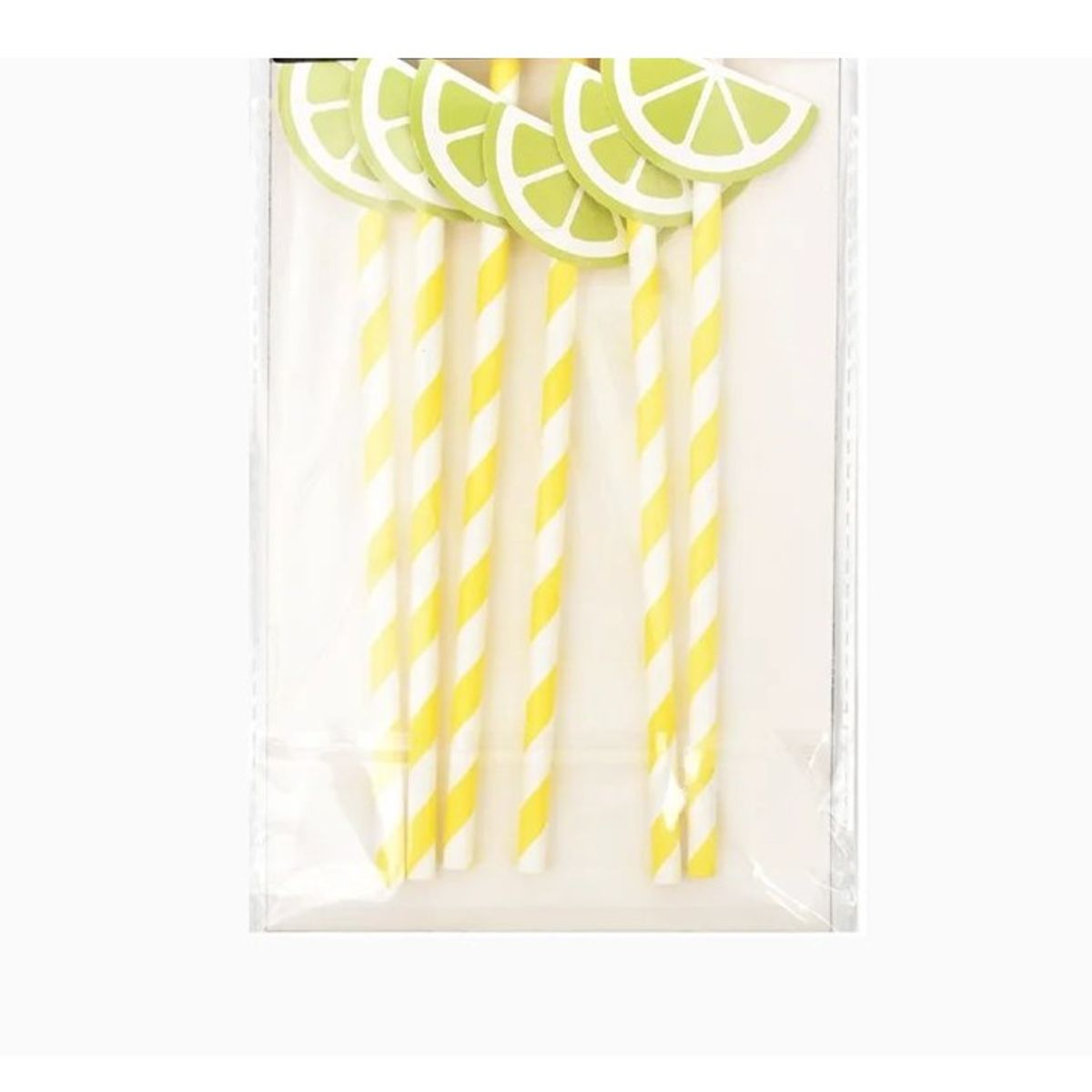 GENERICO - Bombilla Limón Amarillo 20cm