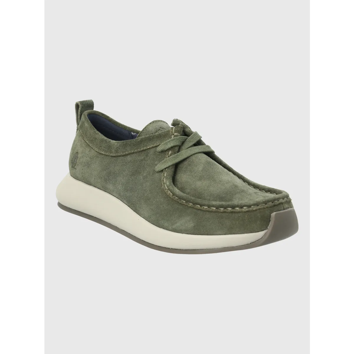 HUSH PUPPIES - Zapato Cuero Verde Militar Hombre Icon HUSH PUPPIES
