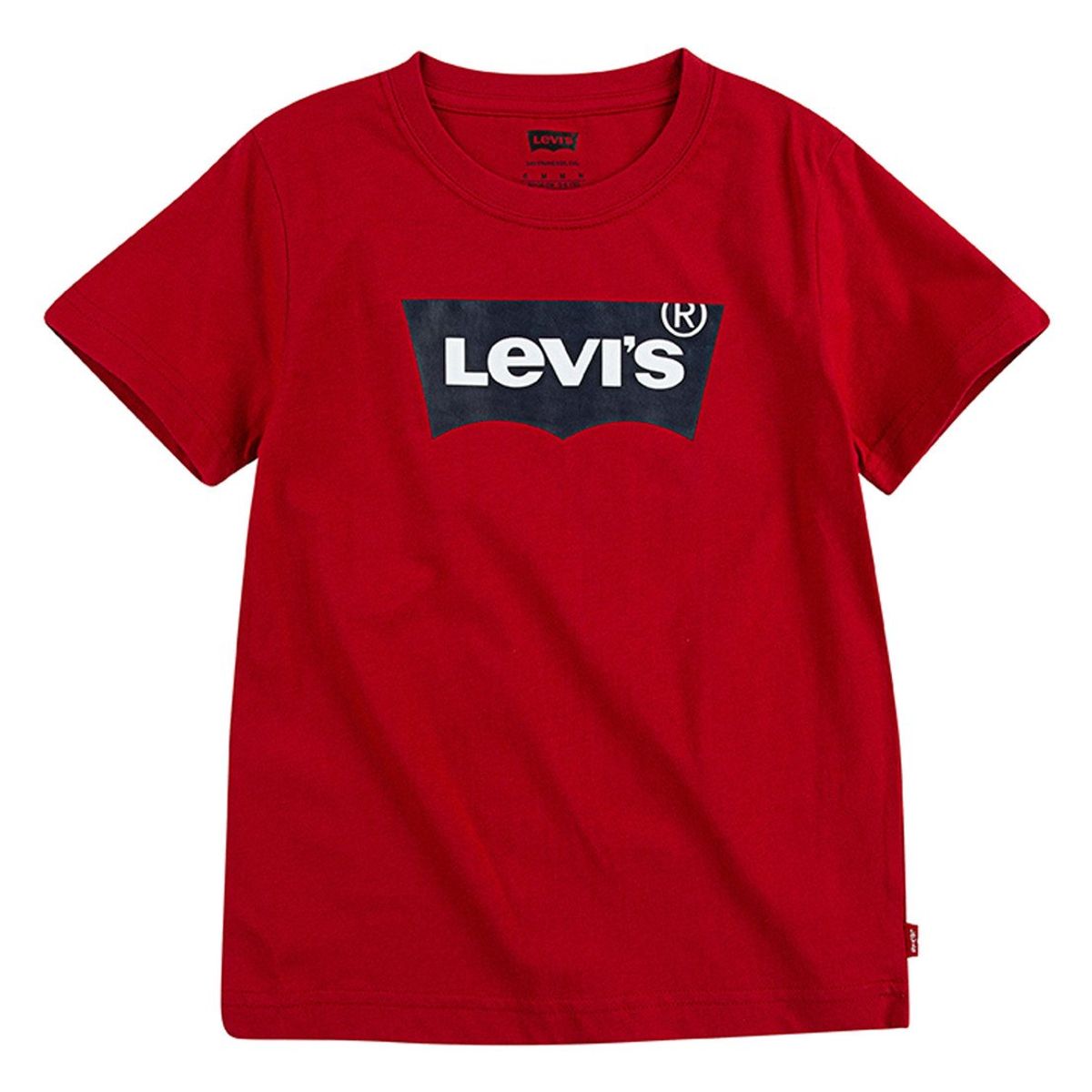 LEVIS - Polera Niño Batwing Manga Corta Roja Levis