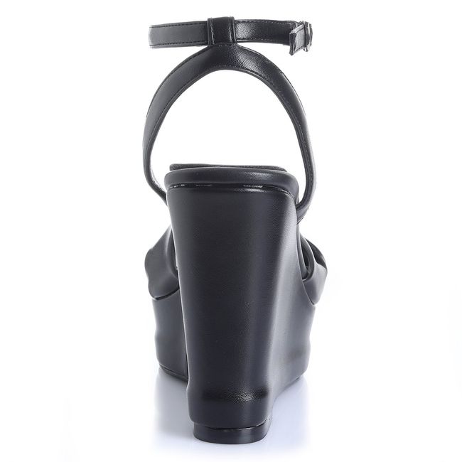 VIA UNO - Sandalia Mujer Negro Via Uno 22543602