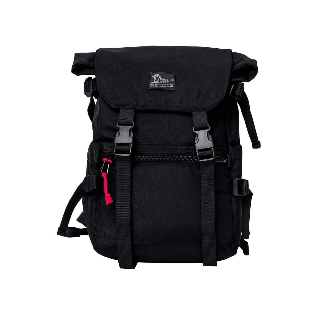 PANAMA JACK - Mochila Hombre Porta Notebook 20L Negro Panama Jack