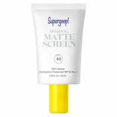 SUPERGOOP - Pantalla Matte Minera SPF 40 20 ml SuperGoop!