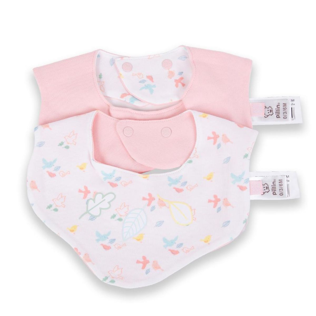 PILLIN - Babero Bebé Niña Multicolor Pillin PILLIN