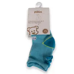 PILLIN - Calcetín Bebé Niño Multicolor