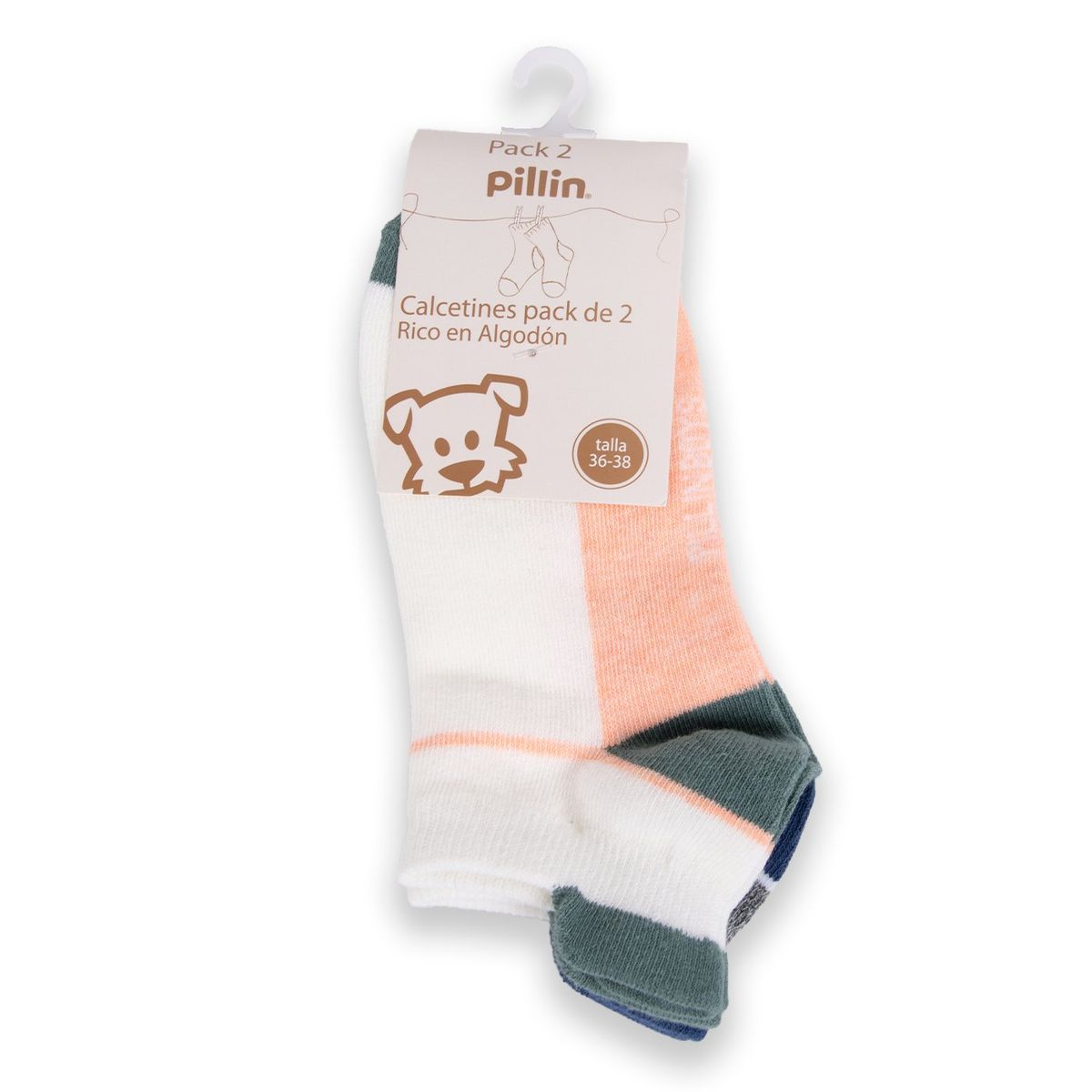 PILLIN - Calcetín Niño Multicolor Pillin PILLIN