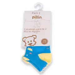 PILLIN - Calcetín Bebé Niño Multicolor