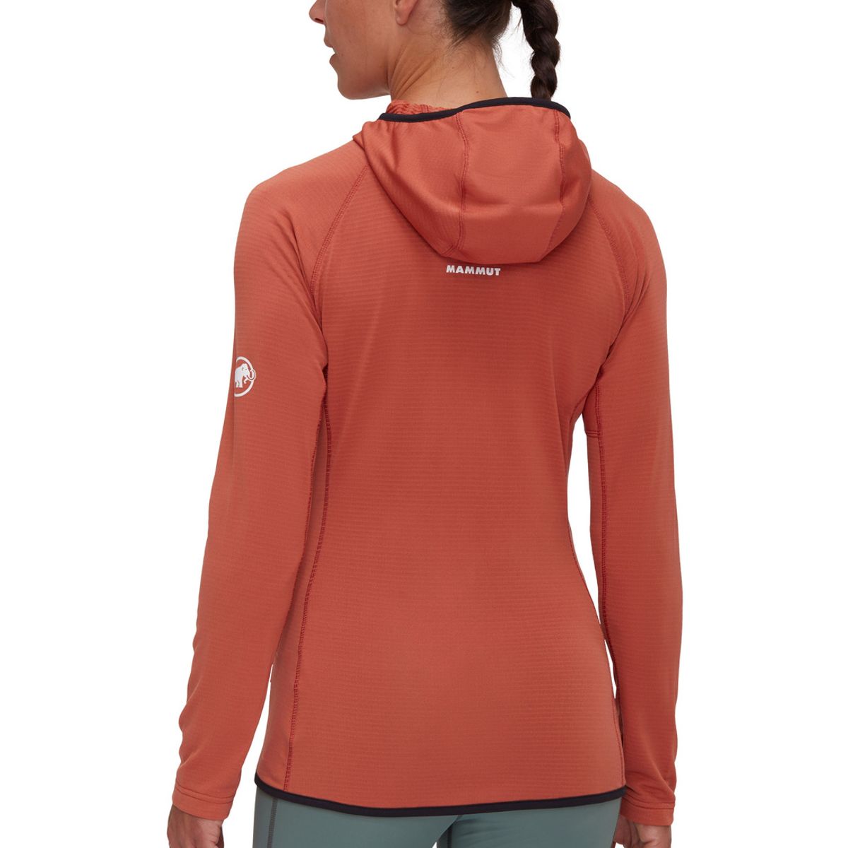 MAMMUT - Polar Mujer Aenergy Light Hooded Naranja Mammut