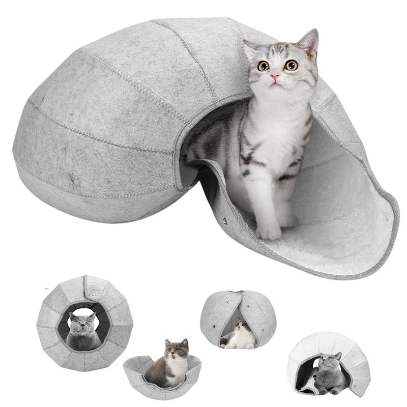GENERICO - Cama Casa De Gatos Nido Iglu Multifuncional 8 En 1