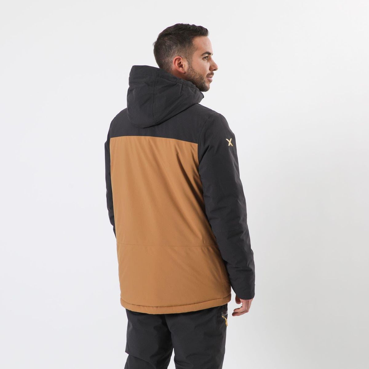 ANDESGEAR - Chaqueta Hombre Nieve Antillanca Xpedition Café Andesgear