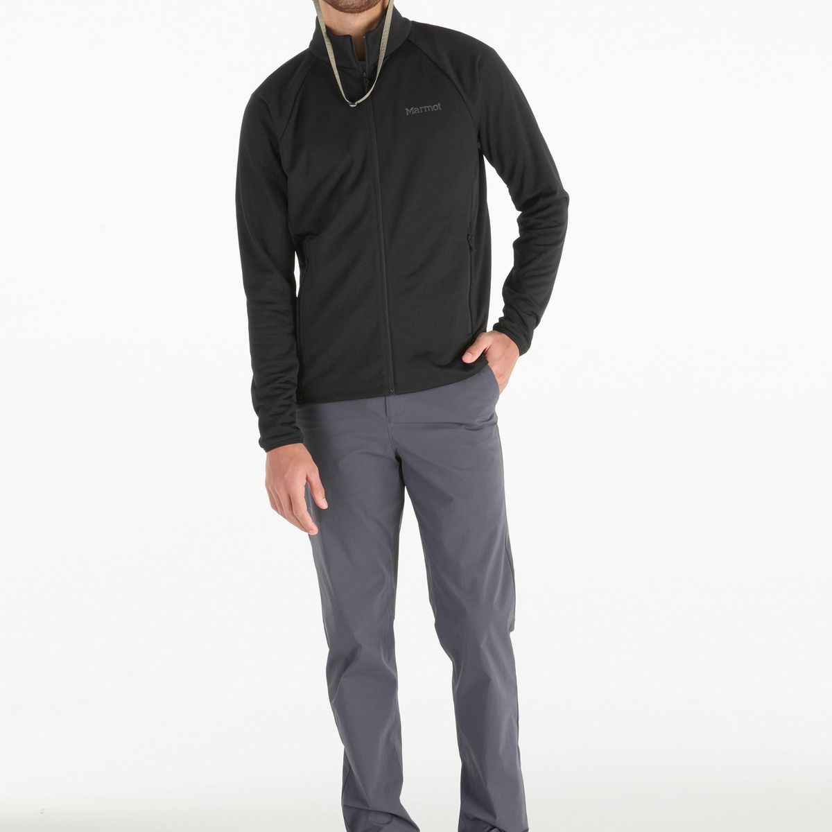 MARMOT - Polar Leconte Fleece Negro