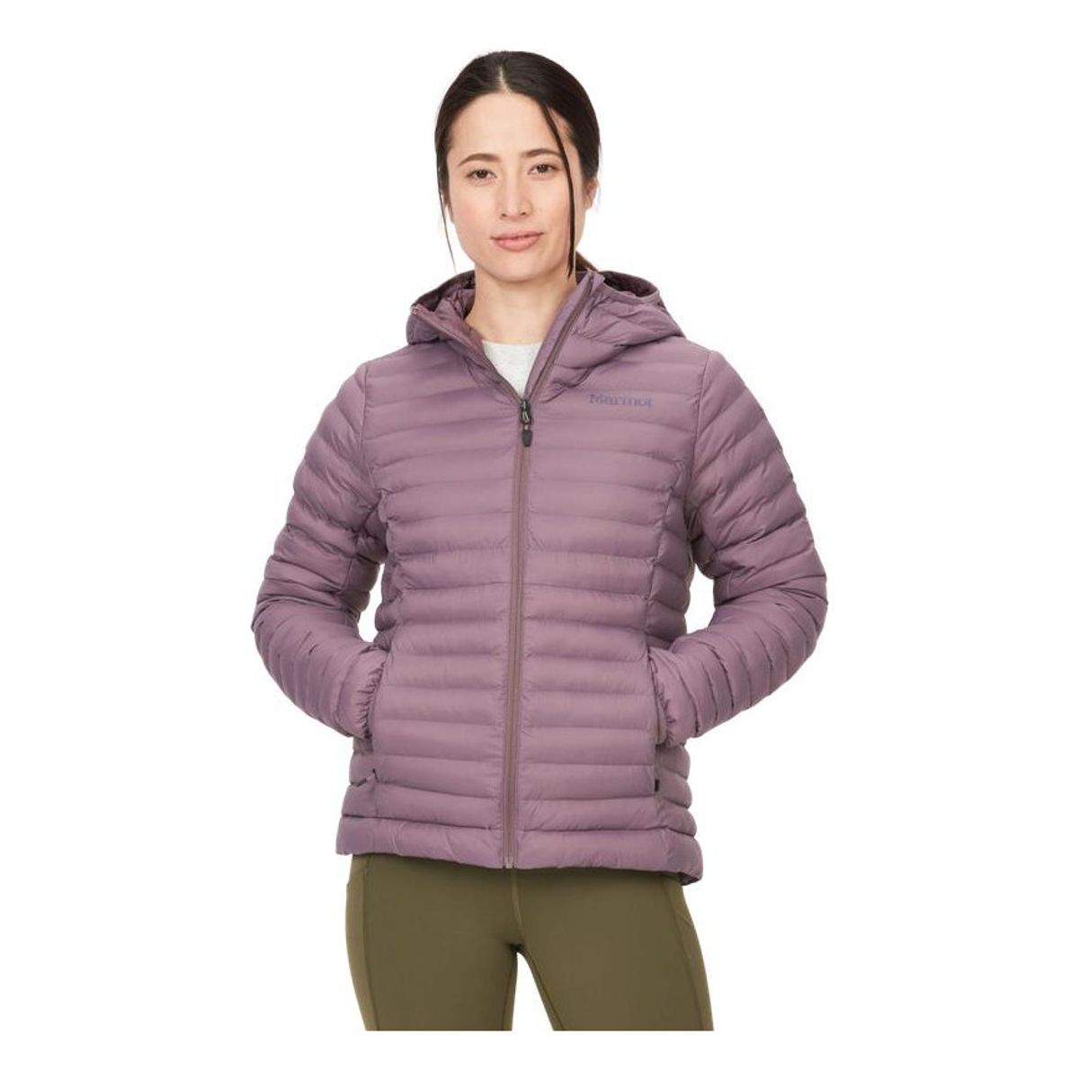 MARMOT - Chaqueta Echo Featherless Hoody Mujer Morado