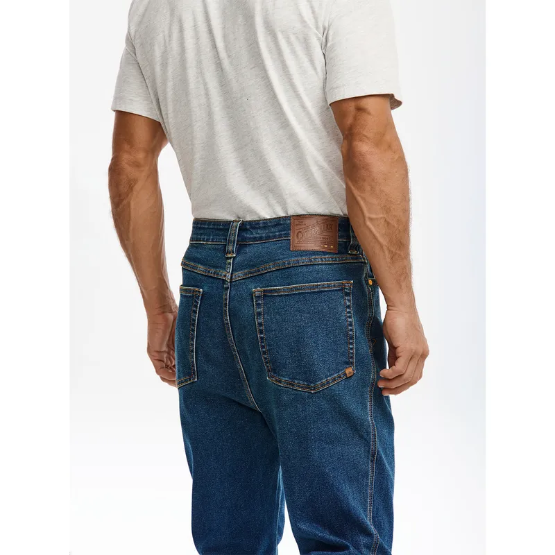 CAT - Jeans Hombre D1 Straight Leg Jean Azul CAT