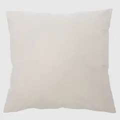 ZAHR - COJIN CHENILLE BEIGE