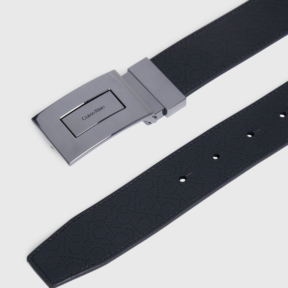 CALVIN KLEIN - Cinturón Reversible Formal Plaque Mono 35Mm Negro Calvin Klein