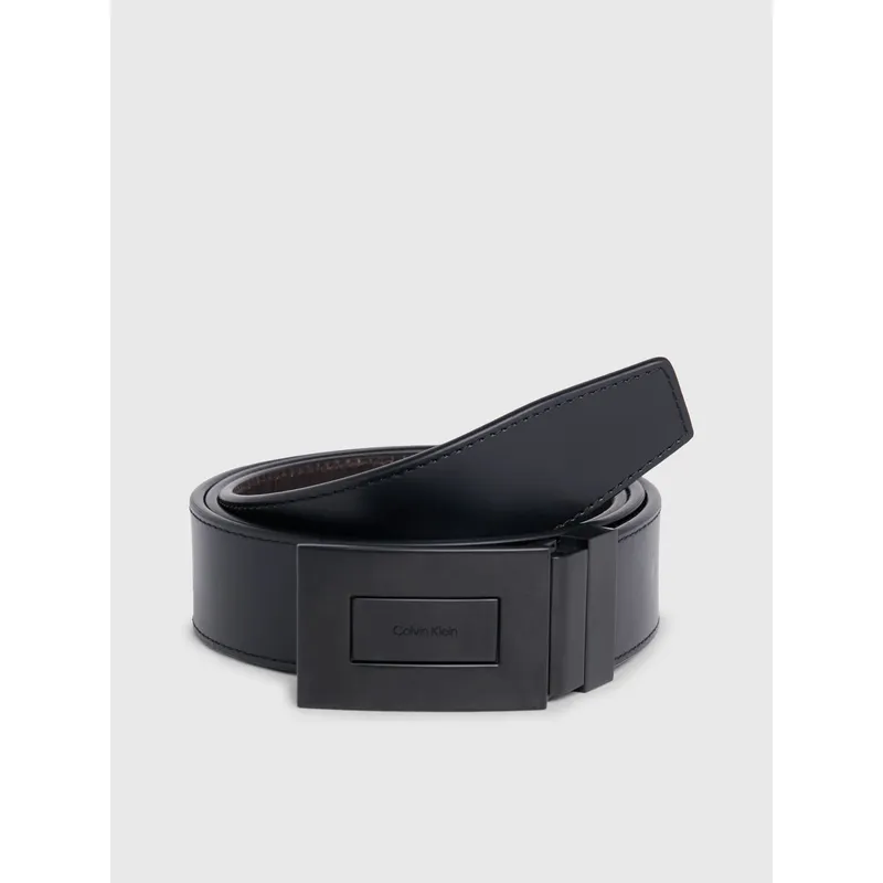 CALVIN KLEIN - Cinturón Reversible Formal Plaque 35Mm Negro Calvin Klein