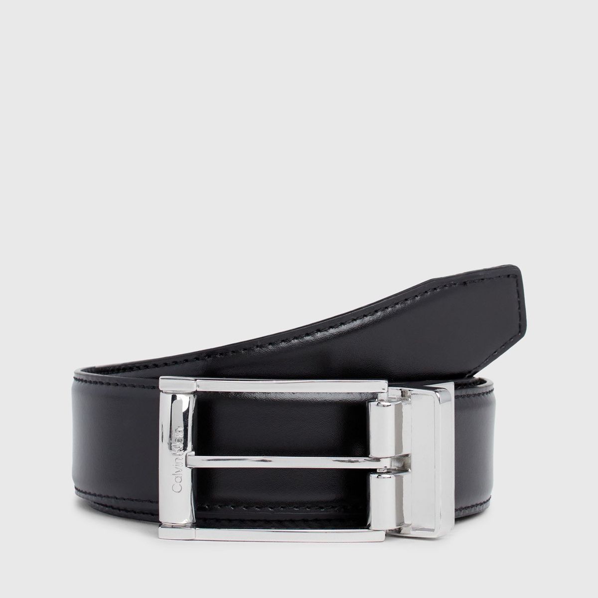 CALVIN KLEIN - Cinturón Ajustable Bombe Bar 35Mm Negro Calvin Klein