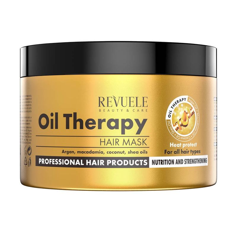 REVUELE - Hair Mask Oil Therapy Argan Oil MacadamiaCoconut Shea Butter