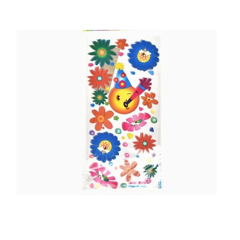 GENERICO - Bolsas para Dulces Flores 18x37cm 10 pcs