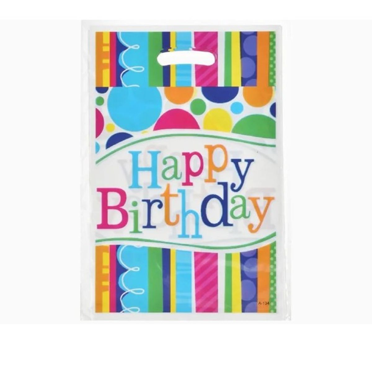 GENERICO - Bolsas para Dulces Tricolor 16x25cm 10 pcs