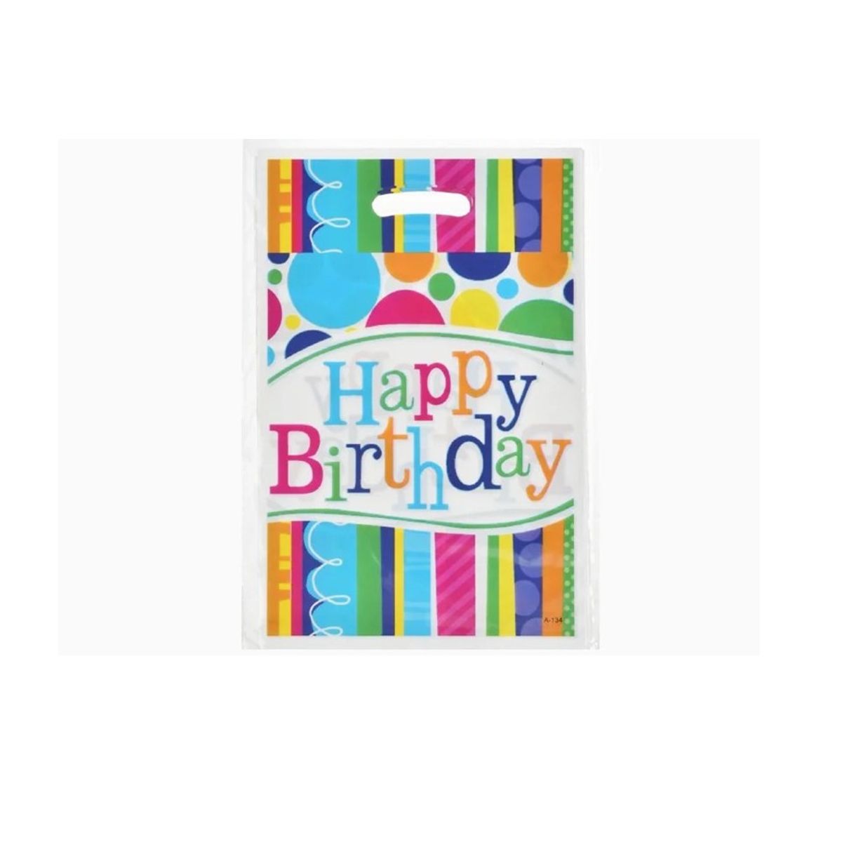 GENERICO - Bolsas para Dulces Tricolor 16x25cm 10 pcs