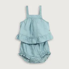 OPALINE - Conjunto Bebé niña Azul 39495