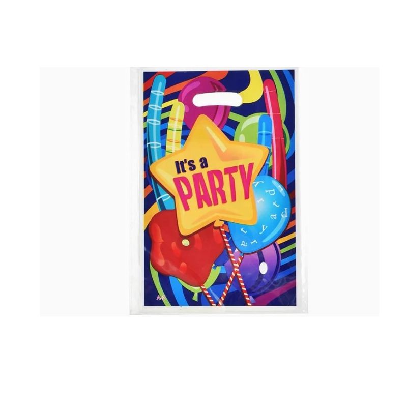 GENERICO - Bolsas para Dulces Colorido 16x25cm 10 pcs