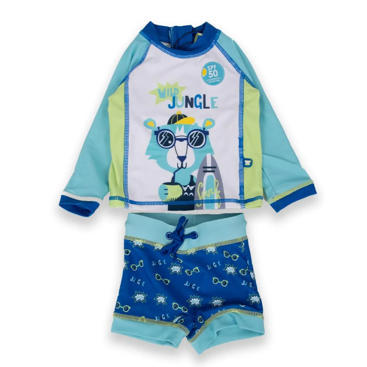PILLIN - Traje de baño Bebé Niño Azul eléctrico Pillin PILLIN