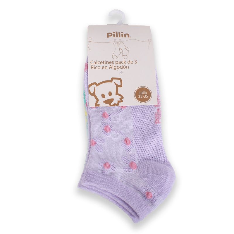 PILLIN - Calcetín Niña Multicolor Pillin PILLIN